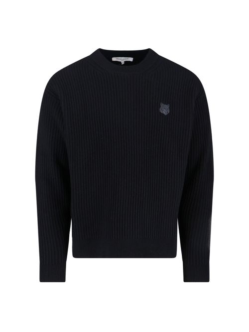 Merino Wool Logo Sweater