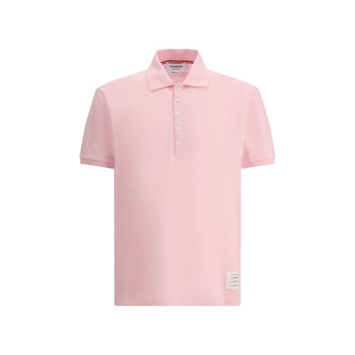Cotton Polo Shirt — Pink