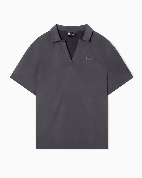 Core Lady modal-blend polo shirt