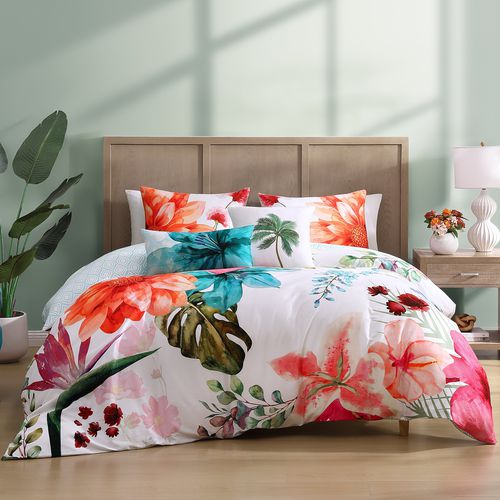 Eden's Embrace 5 Piece Reversible Comforter Set by QUEEN