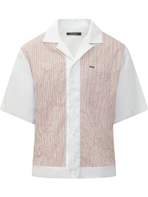 Stylish Sleeves Cut Shirt with Pockets - SS26