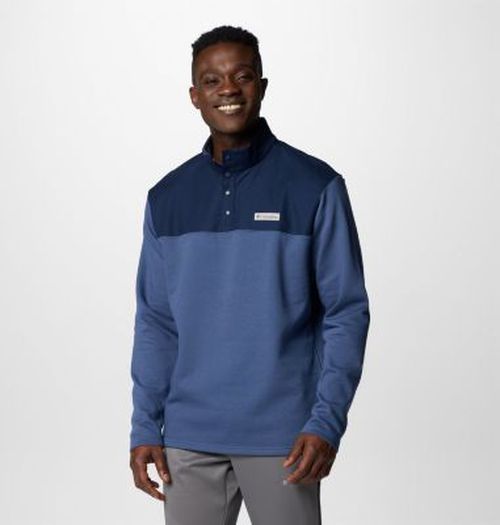 Men's Pitchstone  Overlay Half Snap Pullover-