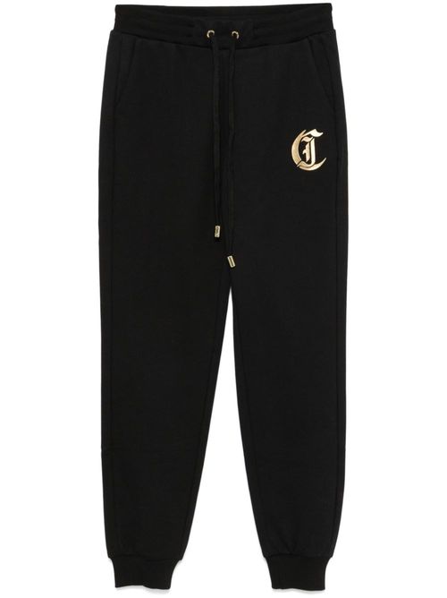 Logo-print sweatpants - Black