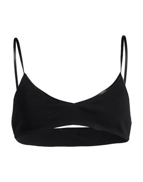 Woman Top Black Size M Cotton, Modal, Elastane