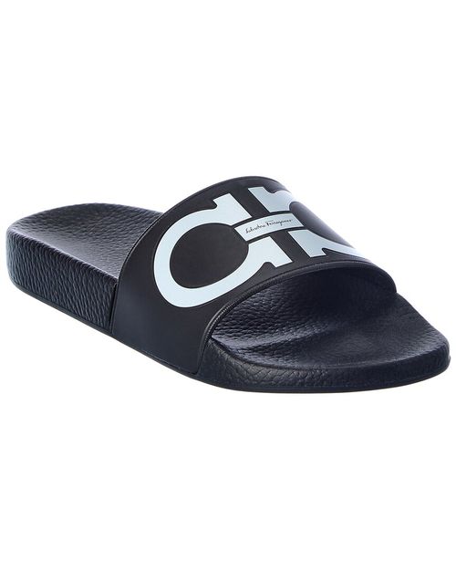 Gancini Rubber Slide