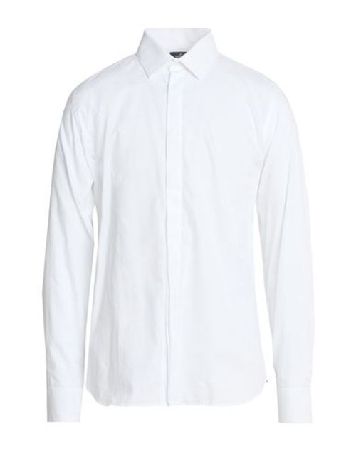 Man Shirt White Size 17 Cotton