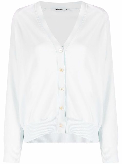 V-neck cardigan - Green