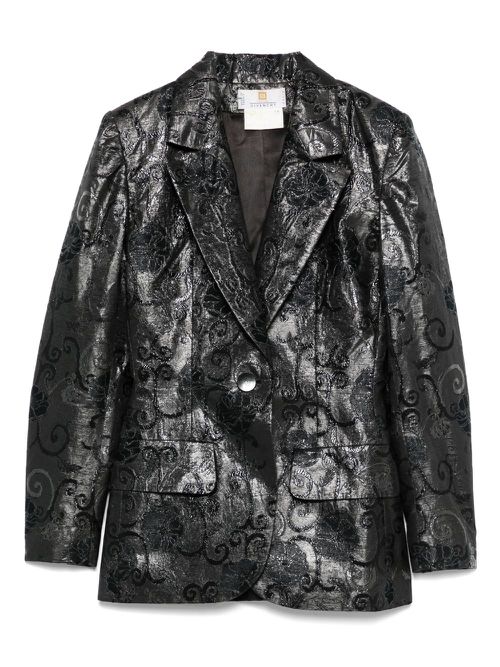 1990s single-breasted blazer - Grey