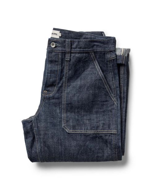 Men's Organic Cotton Mariner Jean in Rinsed Organic Selvedge