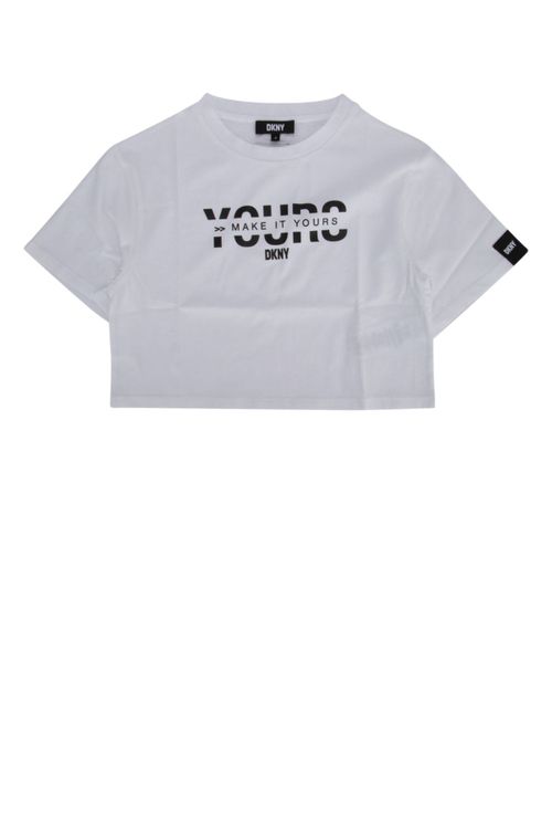 Logo-Graphic Print T-Shirt — White