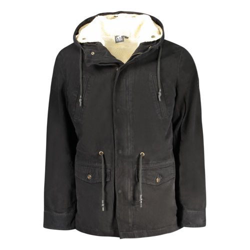 U.S. Grand Polo Nero Polyester Men's Parka Men's Jacket