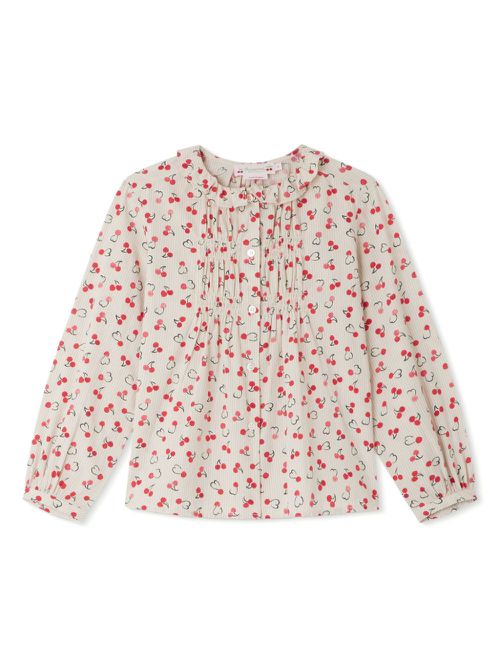 Gentile cotton blouse - Neutrals