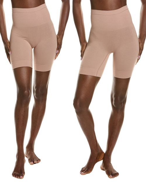 Set Of 2 Rosie Shapewear Slip Short