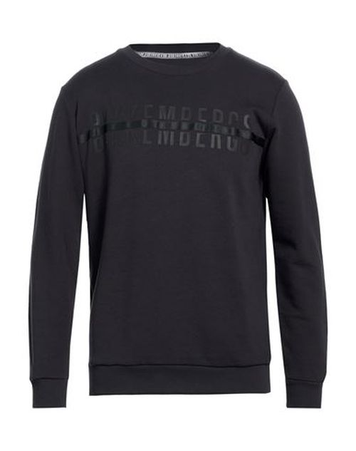 Man Sweatshirt Black Size XXXL Cotton