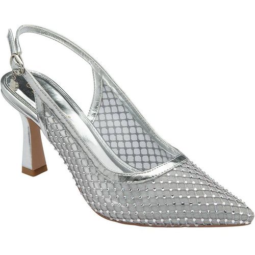 Lotus Women's 'Phoenix' Slingback Court Shoes in Silver