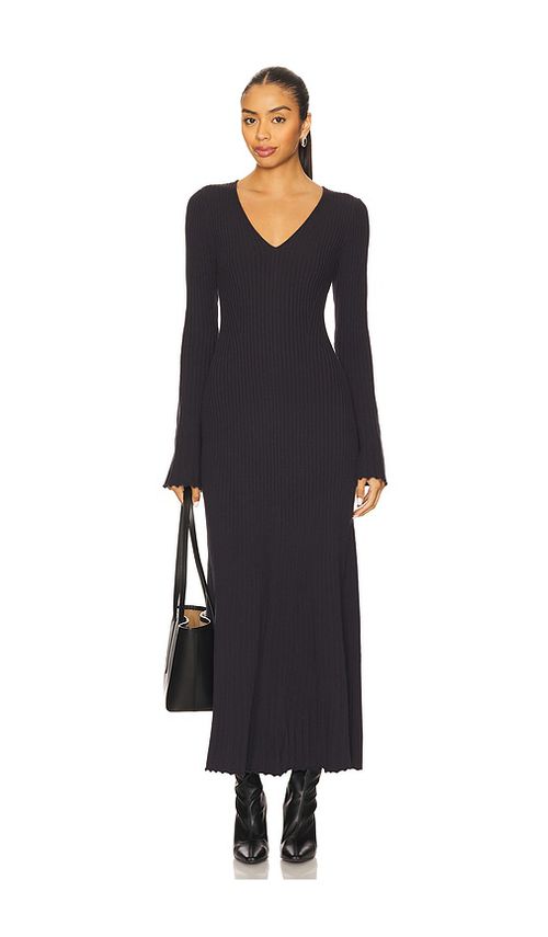 PAIGE Bel Dress in Black.  XS. Also in L, M, S