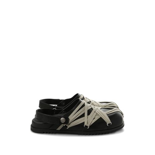 Megalace Leather Mules