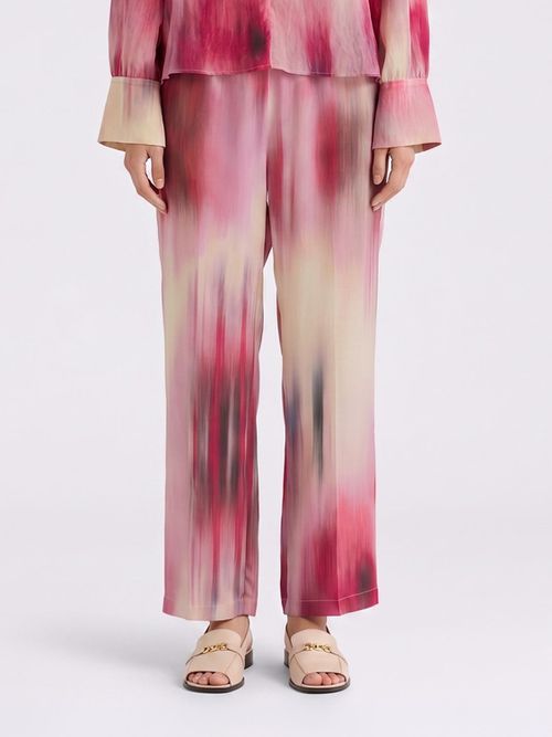 MOMONÌ Pants Woman color Fuchsia