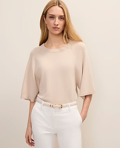 Ann Taylor Raglan Crew Neck Sweater