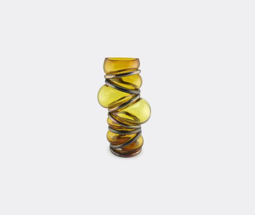 'chain Ring' Vase, Yellow