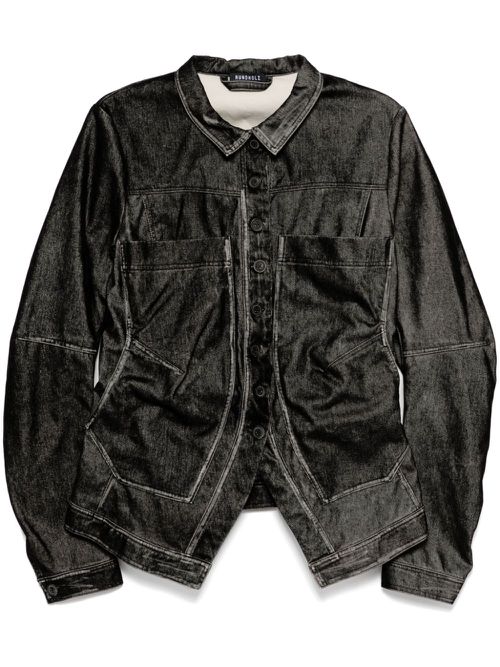 Panelled jacket - Black