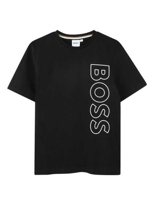 Logo-print T-shirt - Black