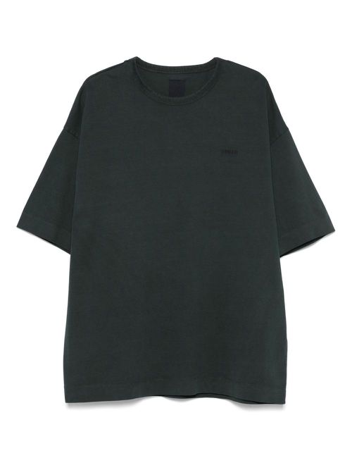 Juun.J logo-embroidered T-shirt - Green