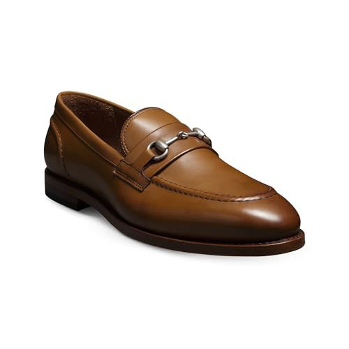 Allen Edmonds Men's Randolph Bit Loafer Pewter Suede