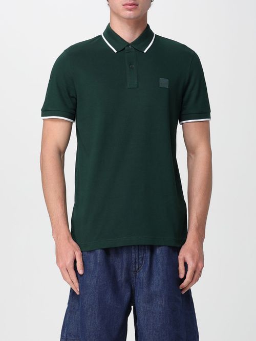 Polo Shirt BOSS Men color Green