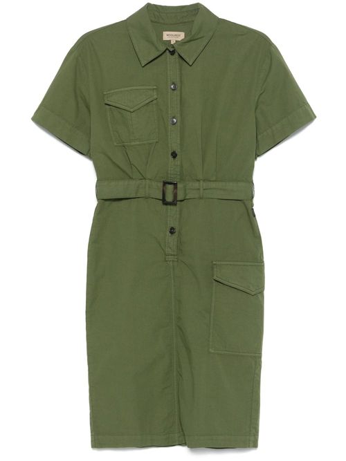 WOOLRICH- Cotton Shirt Dress