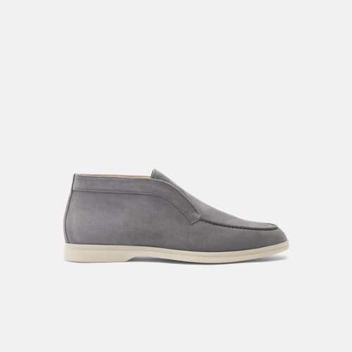 Leonardo Grey Suede