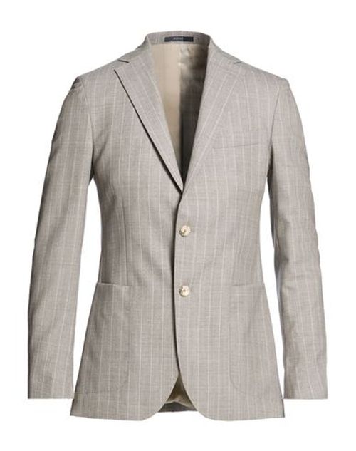 Man Blazer Light grey Size 36 Virgin Wool