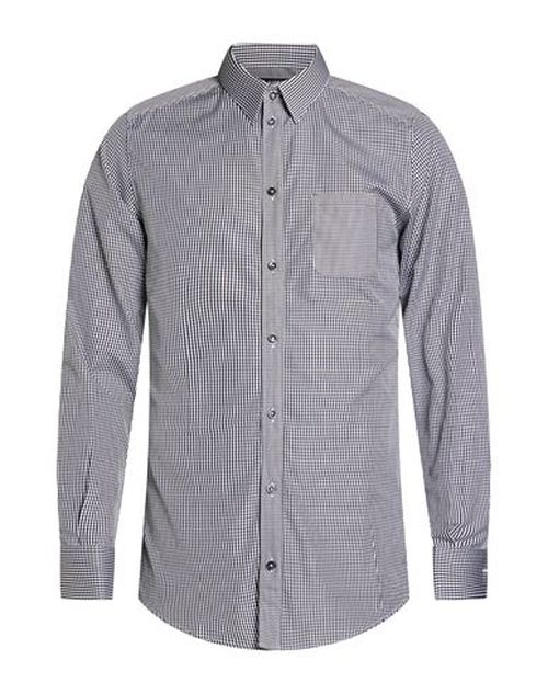 Man Shirt Black Size 15 ½ Cotton