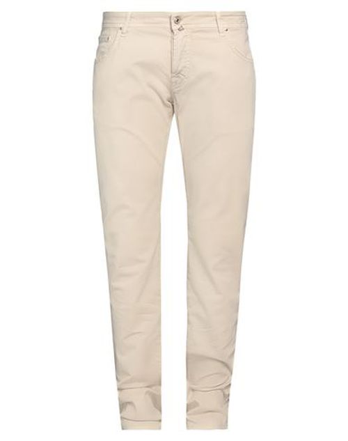 Jacob Cohёn Man Pants Beige Size 35 Cotton, Lyocell, Elastane