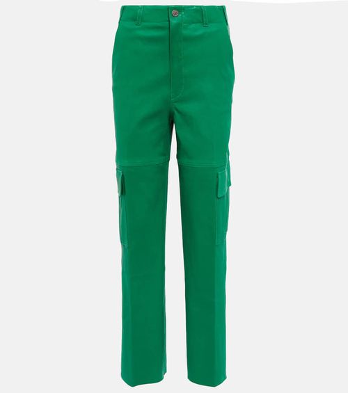 Axel leather cargo pants