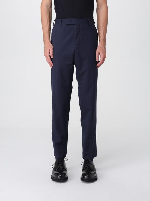 Pants Men color Blue