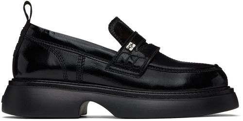 GANNI Black Everyday Loafers