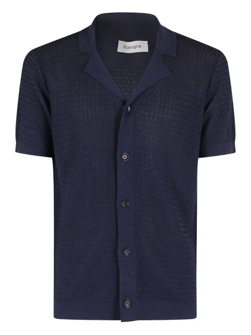 Knitted shirt - Blue