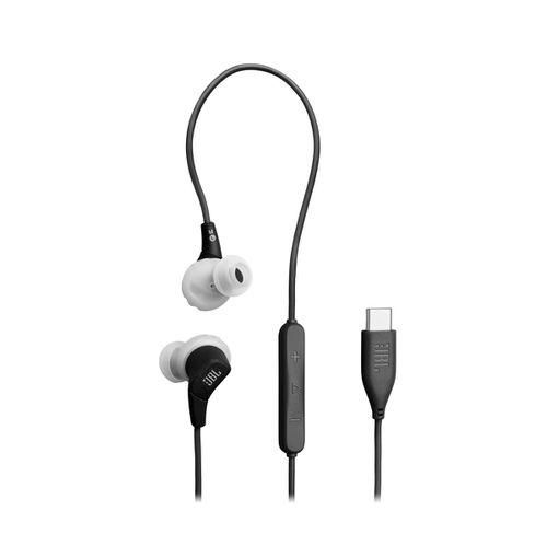 Endurance Run 3C In-Ear Usb-c Wired Sport Headphones - Black
