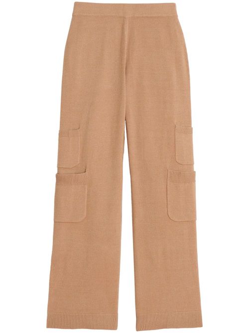 Dane knitted cargo trousers - Neutrals
