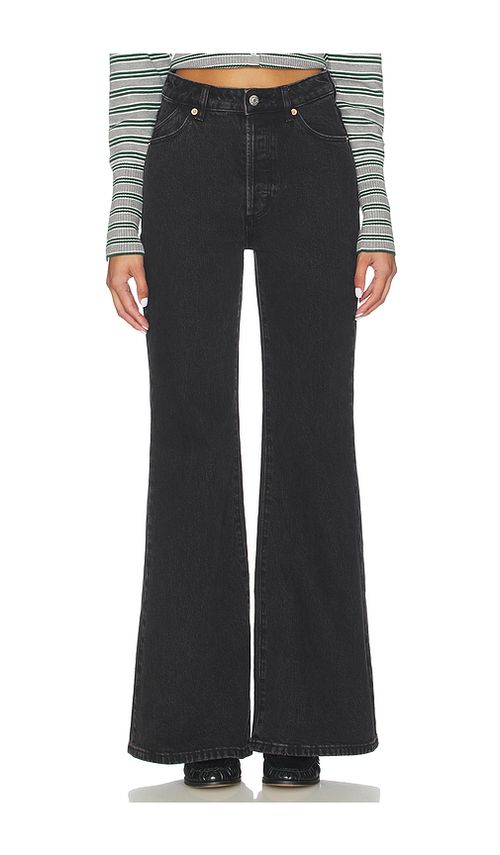 ROLLA'S Eastcoast Flare Jeans in Black Sand. 34 also , 25, 26, 27, 28, 29, 30