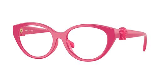 Versace VK3010U Kids 5527 Kids' Eyeglasses Pink Size 48 - Blue Light Block Available