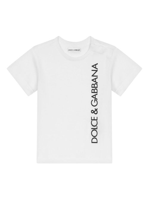 Logo-print cotton T-shirt - White