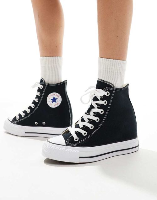 Chuck Taylor All Star Classic Wedge Platform sneaker in black