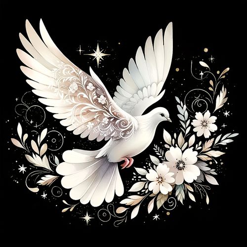TEMU Elegant White Decals With Floral And - Self-adhesive Vinyl Stickers For Cars, Laptops, Bottles, Windows, Walls, And More - , Irregular Shape