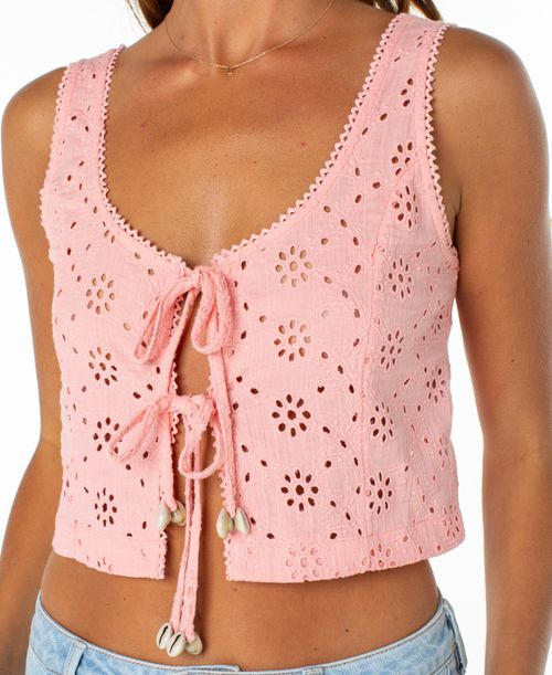 Women's Kayla Scoop Neck Tank Top - Murex Shell