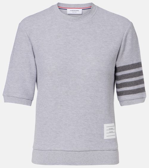 4-Bar cotton jersey T-shirt