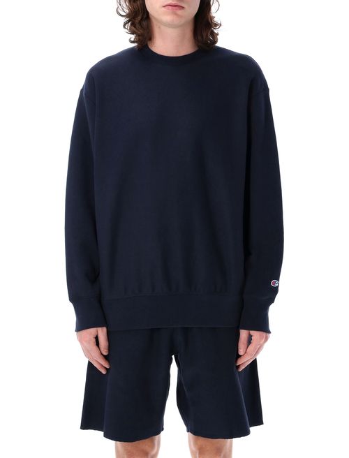 Champion Reverse Weave Crewneck Patch