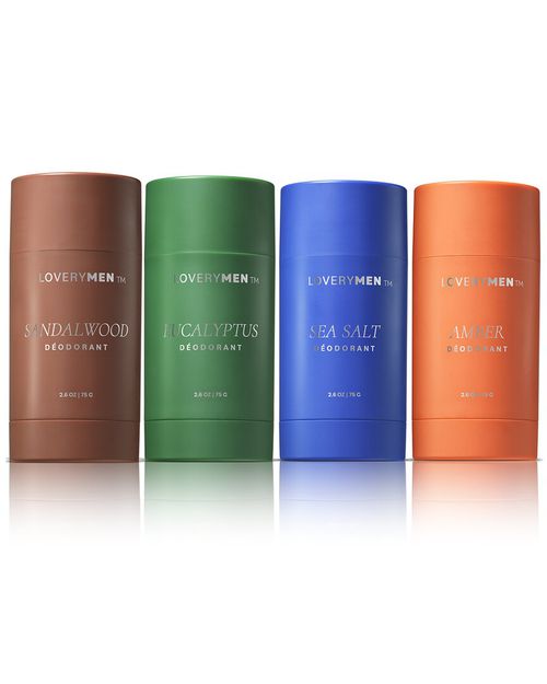 4Pc Sea Salt, Eucalyptus, Amber, Sandalwood Anti-Perspirant Gift Set