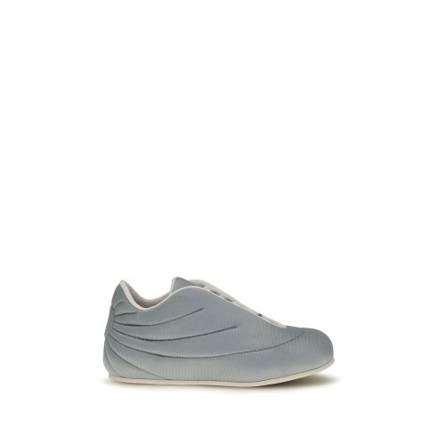 PDF Channel Gray Polyester Men's Sneaker